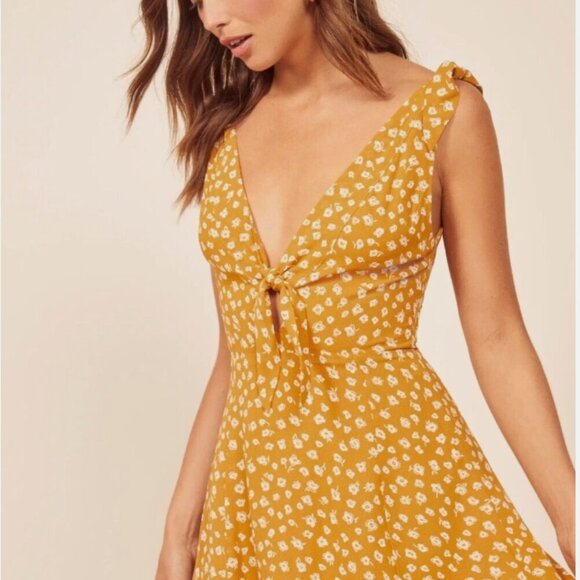 Reformation Nola Mini Dress NWT - Picture 2 of 6